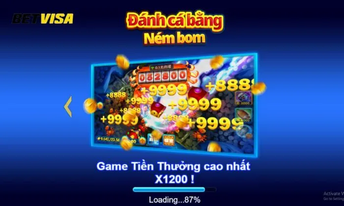 Bắn cá Betvisa Thắng lớn với sân đấu quy tụ các tay bắn cá lão làng