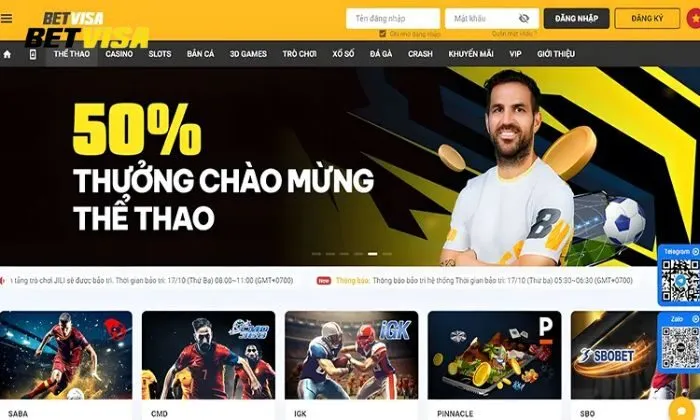 Betvisa bị bảo trì Giới thiệu thông tin về nhà cái Betvisa cho người mới