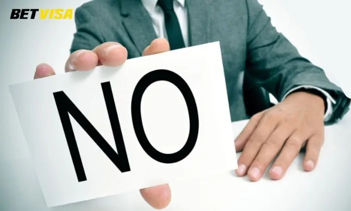 Betvisa hiện đang mở Nghiêm cấm sử dụng tài khoản cho các hành vi gian lận
