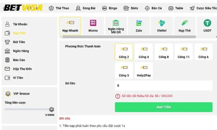Bingo YB Betvisa Hướng dẫn các bước tham gia chơi Bingo YB Betvisa