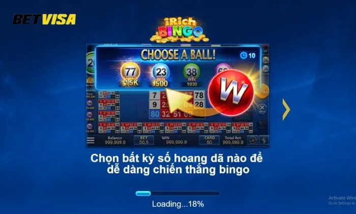 iRich Bingo Betvisa iRich Bingo Betvisa là tựa game nổ hũ hấp dẫn được phát triển bởi nhà cái Betvisa